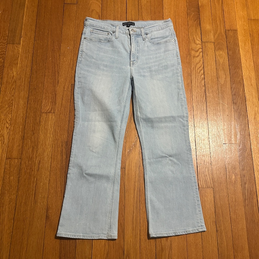 J. Crew Mercantile Light Wash Jeans Women’s 30